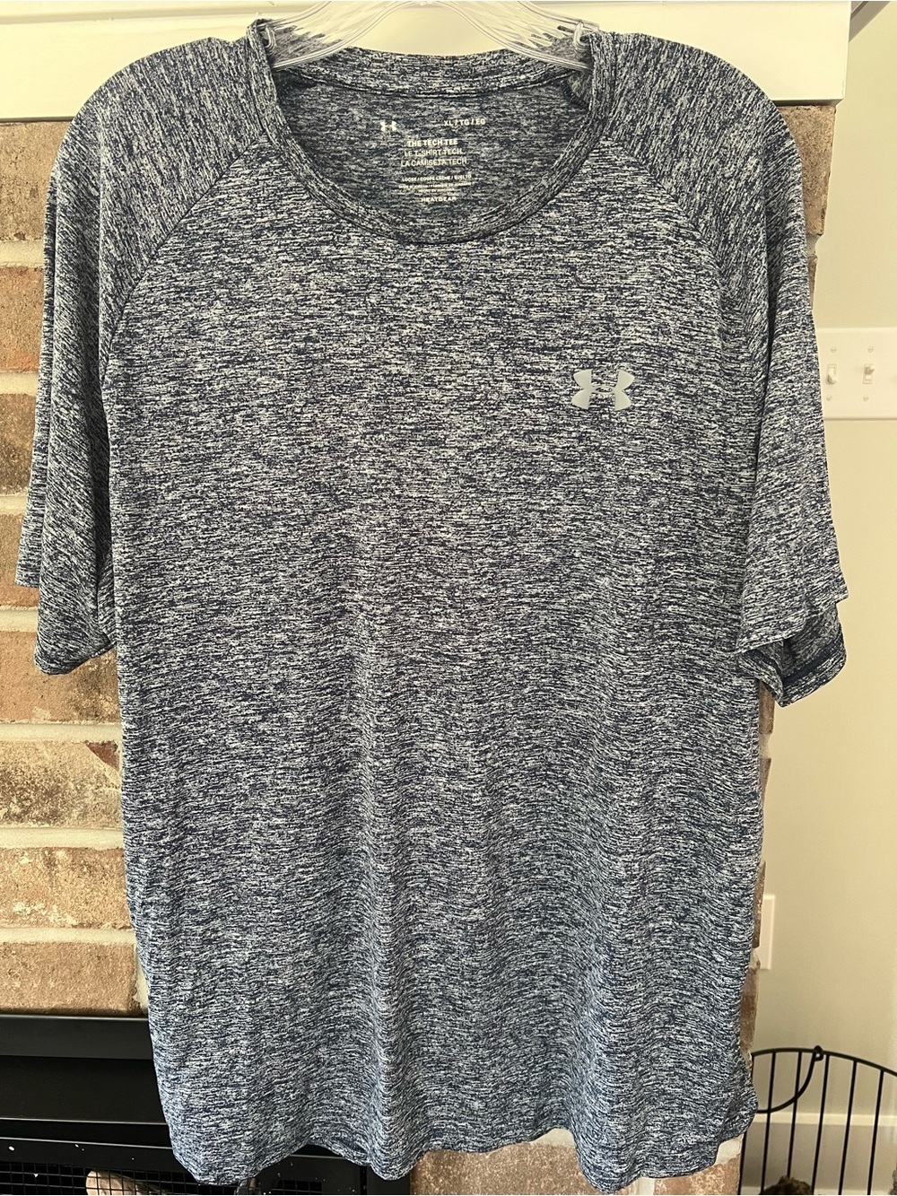 Under Armour Men’s Heather Navy Performance Short-Sleeve Tee